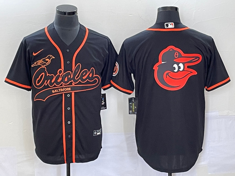 Men's Baltimore Orioles Black Jersey Joint Edition